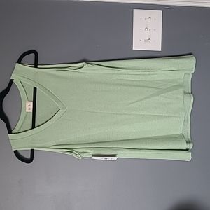 New! Knit Green Tank